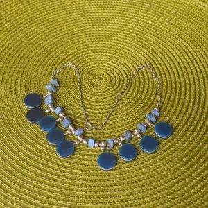 Blue stone necklace